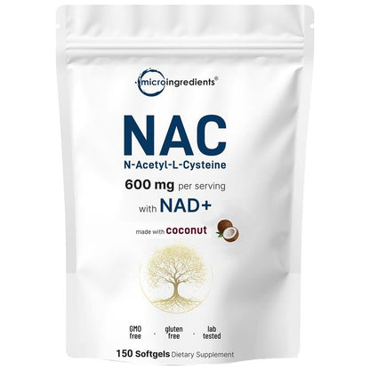 NAC 600mg with NAD+