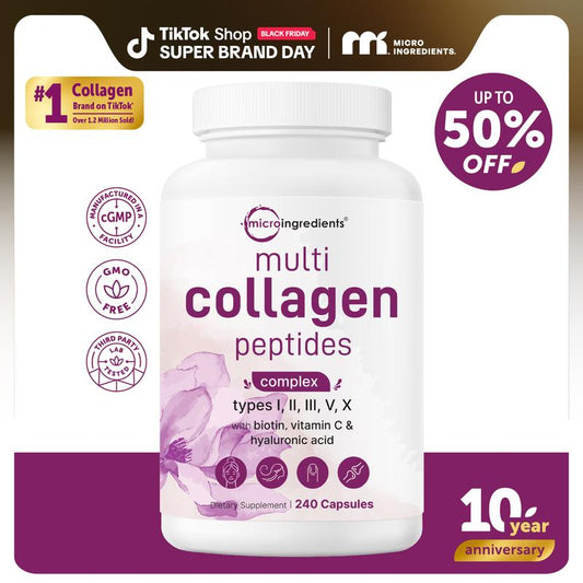 Multi-Collagen Peptides + Biotin & Hyaluronic Acid